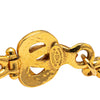 Chanel Gold Plated CC Clover Pendant Necklace Secondhand