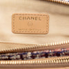 Chanel Quilted Lambskin and Tweed Double Case with Chain Secondhand