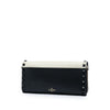 Valentino Bicolor Leather Rockstud Wallet on Chain Secondhand