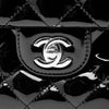 Secondhand Chanel Large CC Quilted Patent Double Compartment Flap