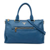 Prada Vitello Daino Zip Top Satchel Secondhand