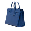 Secondhand Saint Laurent Small Leather Sac De Jour Satchel
