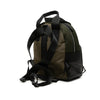 Miu Miu Leather Trimmed Crystal Embellished Matelasse Nylon Backpack Secondhand
