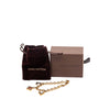 Louis Vuitton Gold Plated Brass and Strass Love Letters Charm Bracelet Secondhand