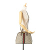 Secondhand Gucci Medium GG Supreme Ophidia Web Satchel