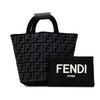 Fendi Large Zucca Cashmere Shopper Tote Secondhand
