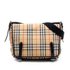 Secondhand Burberry House Check Canvas Messenger Bag