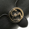 Gucci Small Dollar Calf Interlocking G Satchel Secondhand
