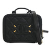 Chanel Small Caviar CC Filigree Vanity Case Secondhand