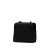 Chanel Mini Square Diagonal Quilted Satin Single Flap Secondhand