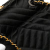Secondhand Chanel Mini Square Diagonal Quilted Satin Single Flap