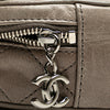 Chanel CC Quilted Aged Calfskin Round Clutch Secondhand