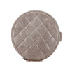 Chanel CC Quilted Aged Calfskin Round Clutch Secondhand
