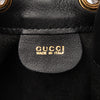 Gucci Calfskin Bamboo Drawstring Sling Backpack Secondhand