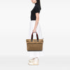 Gucci GG Canvas Web Tote Secondhand