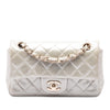 Chanel Mini Rectangular Classic Iridescent Lambskin Single Flap Secondhand