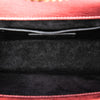 Saint Laurent Small Chevron Metallic Calfskin Monogram Envelope Bag Secondhand