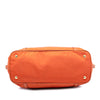 Prada Saffiano Trimmed Tessuto Satchel Secondhand