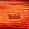 Prada Saffiano Trimmed Tessuto Satchel Secondhand