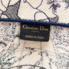 Secondhand Dior Large Canvas Embroidered Around The World Book Tote