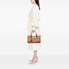 Burberry Haymarket Check Canvas Handbag Secondhand