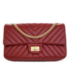 Chanel Reissue 2.55 Chevron Aged Calfskin Double Flap 225 Secondhand