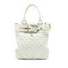 Burberry Quilted Leather Hillgate Convertible Tote Secondhand