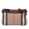 Secondhand Burberry House Check Canvas Derby Peyton Crossbody