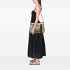 Burberry Large Haymarket Check Coated Canvas Northfield Satchel Secondhand