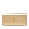Saint Laurent Metallic Calfskin Cassandre Clutch Secondhand