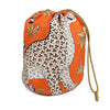 Hermès Les Leopards Silk and Epsom Sac Musardine Secondhand