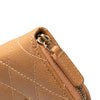 Chanel CC Quilted Caviar Zip Around Coin Purse Secondhand