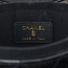 Chanel CC Quilted Patent Round Vanity Clutch With Chain Secondhand