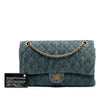 Chanel Quilted Denim Reissue 2.55 Double Flap 226 Secondhand