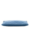 Chanel Medium Bicolor Quilted Sheepskin Mademoiselle O Case Clutch Secondhand