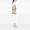 Miu Miu Small Tricolor Nappa Grommet Biker Satchel Secondhand