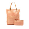 Fendi Zucchino Canvas Vertical Tote Secondhand