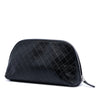 Chanel CC Diamond Embossed Calfskin Cosmetic Pouch Secondhand