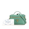 Prada Mini Vitello Daino Vanity Top Handle Bag Secondhand