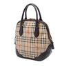Burberry Medium Haymarket Check Coated Canvas Orchard Bowling Bag Secondhand