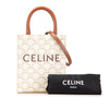 Celine Mini Triomphe Coated Canvas Vertical Cabas Satchel Secondhand