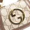 Gucci GG Supreme Blondie Card Case on Strap Secondhand