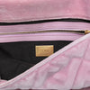 Fendi Zucca Embossed Velvet Baguette Satchel Secondhand