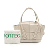 Bottega Veneta Mini Calfskin Maxi Intrecciato Arco Satchel Secondhand
