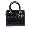 Dior Medium Patent Cannage Lady Dior Secondhand