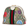 Gucci Small GG Supreme Web Flora Ophidia Dome Crossbody Secondhand