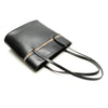 Burberry House Check Trimmed Leather Shoulder Bag Secondhand