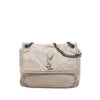 Saint Laurent Medium Croc Embossed Nubuck Niki Secondhand