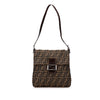 Fendi Zucca Canvas Shoulder Bag Secondhand