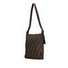 Fendi Zucca Canvas Shoulder Bag Secondhand